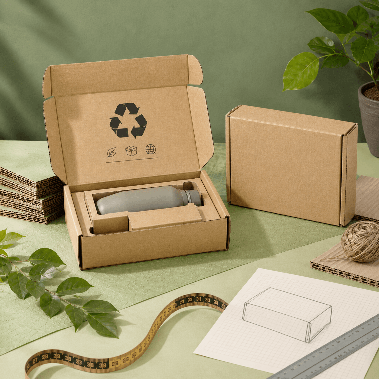 Sustainable packaging materials