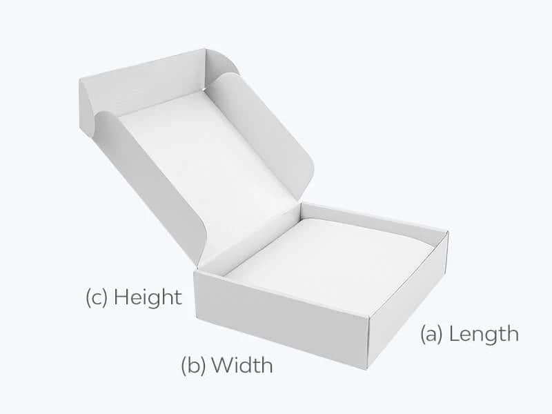 Measuring A Mailer Box