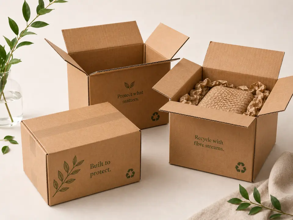 Recyclable Shipping Cartons