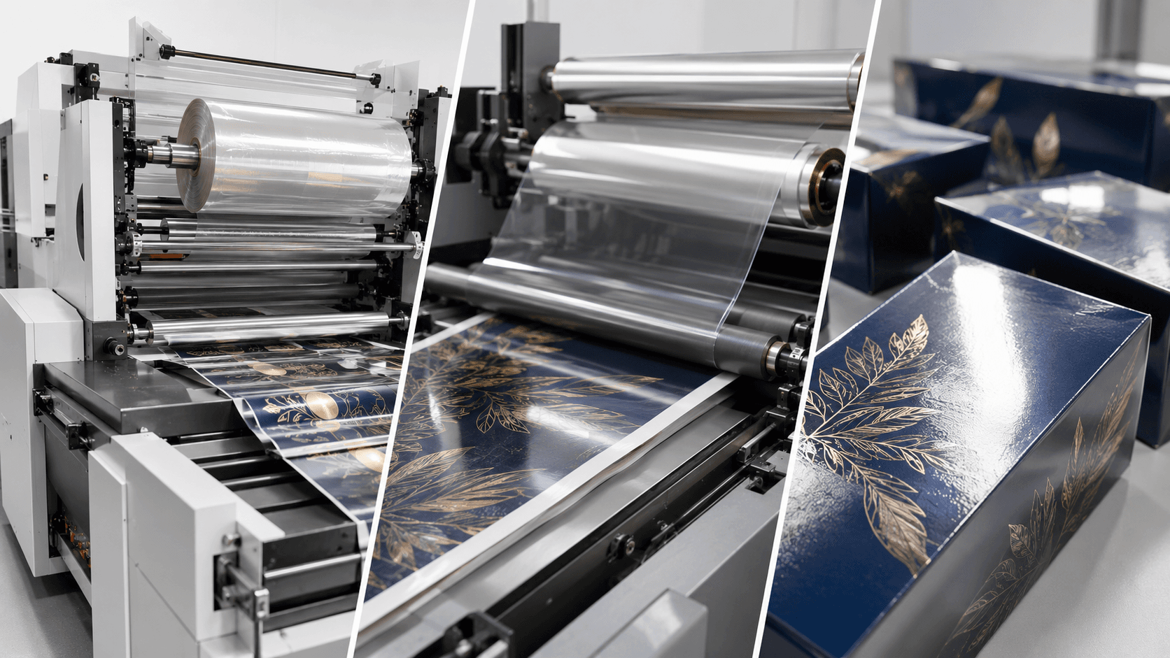Celloglazed printed sheets