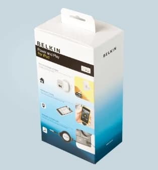 Custom hanging retail boxes