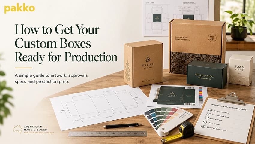 How to Get Your Custom Boxes Ready for Production